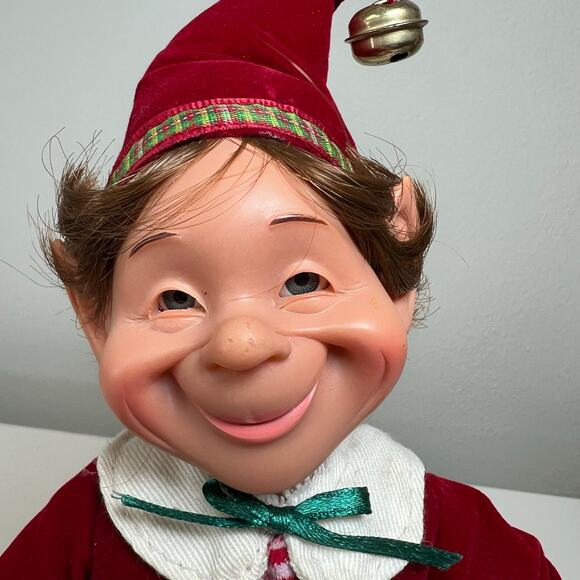 Vintage Darling Elves “Celebrate It” Christmas Treasures Set of 2 Karen Didion - Picture 5 of 12